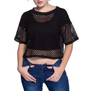 Merecho fashion black T-shirt